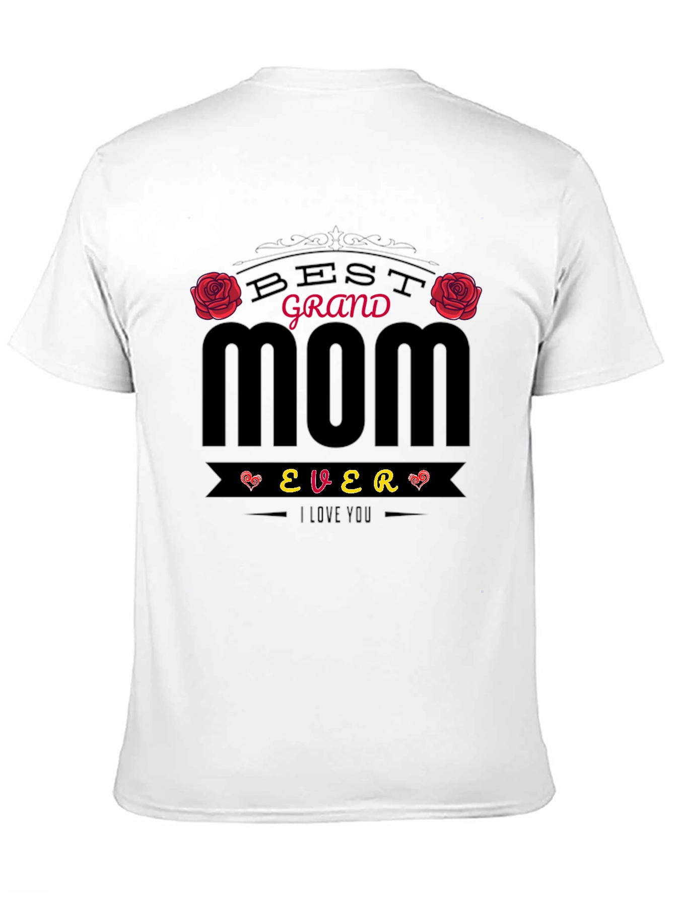 Black Best Grandmom Ever T-Shirt view 11
