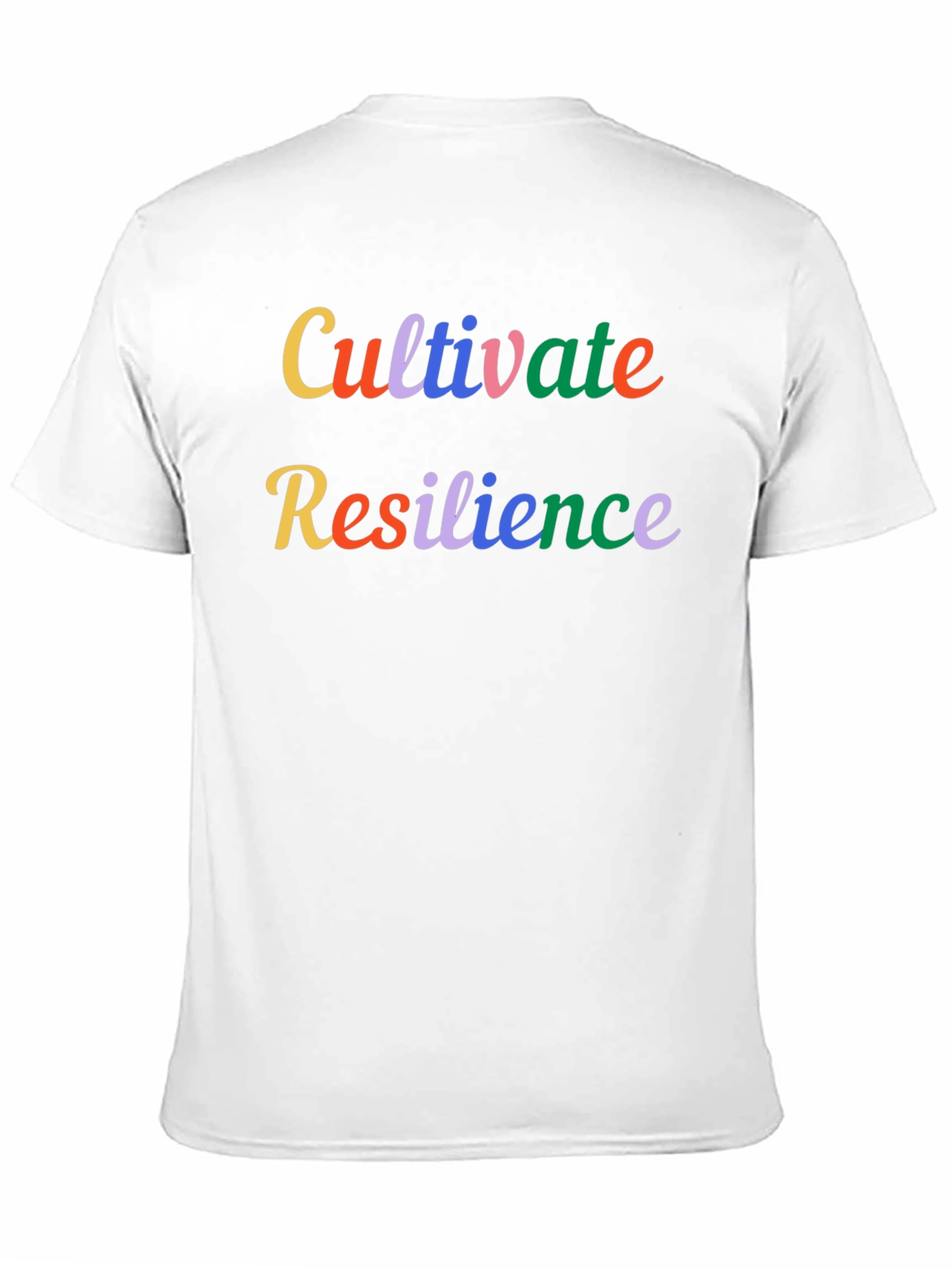 Black Cultivate Resilience Black Graphic Tee view 11