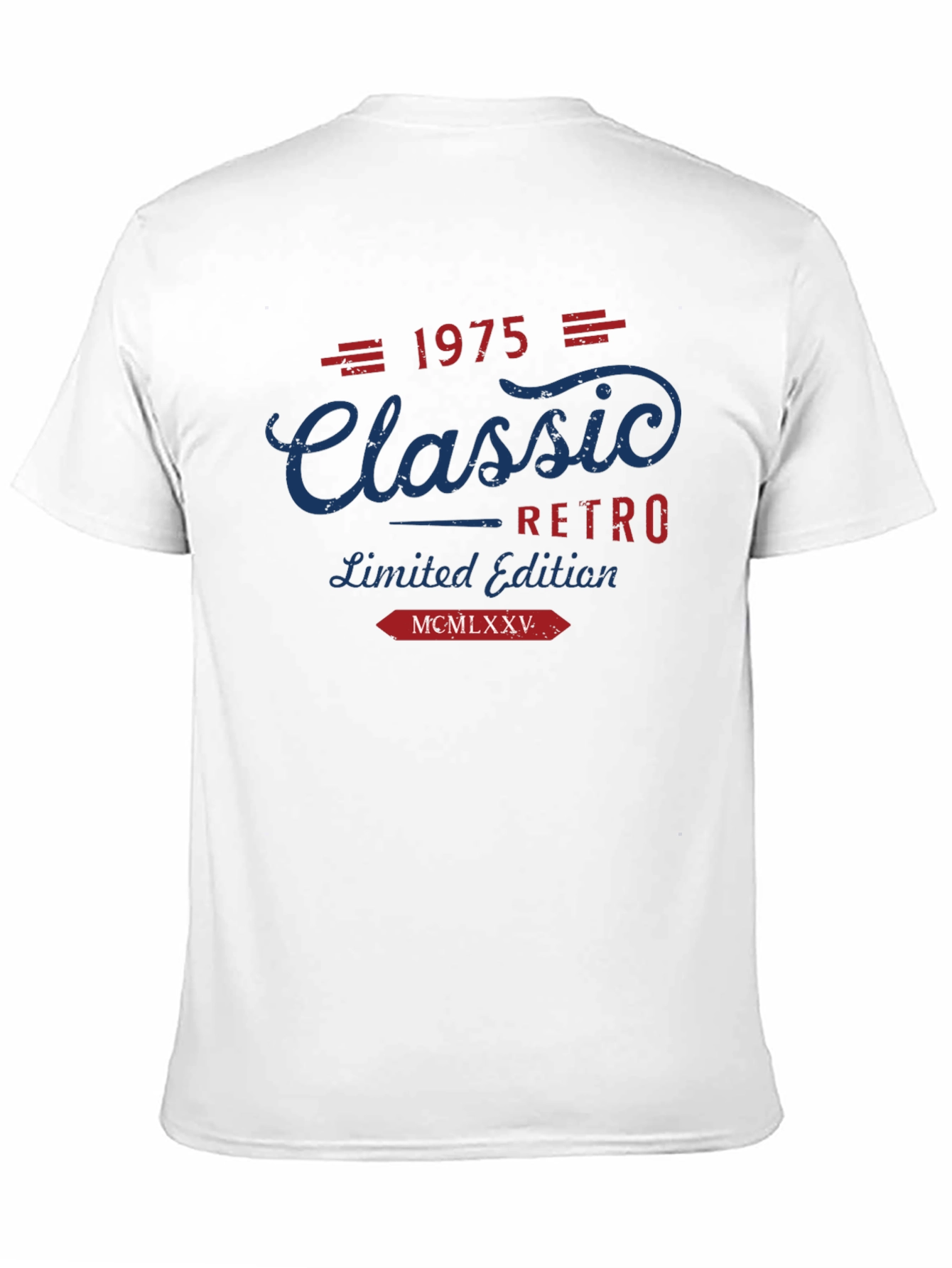 Black Classic Retro 1975 Limited Edition Graphic Tee view 11