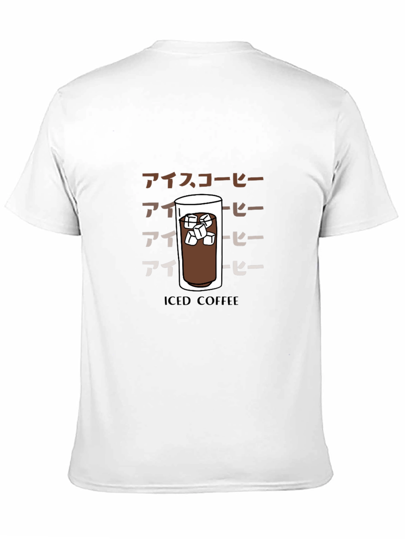 Black Iced Coffee Graphic T-Shirt - Unique Design view 11