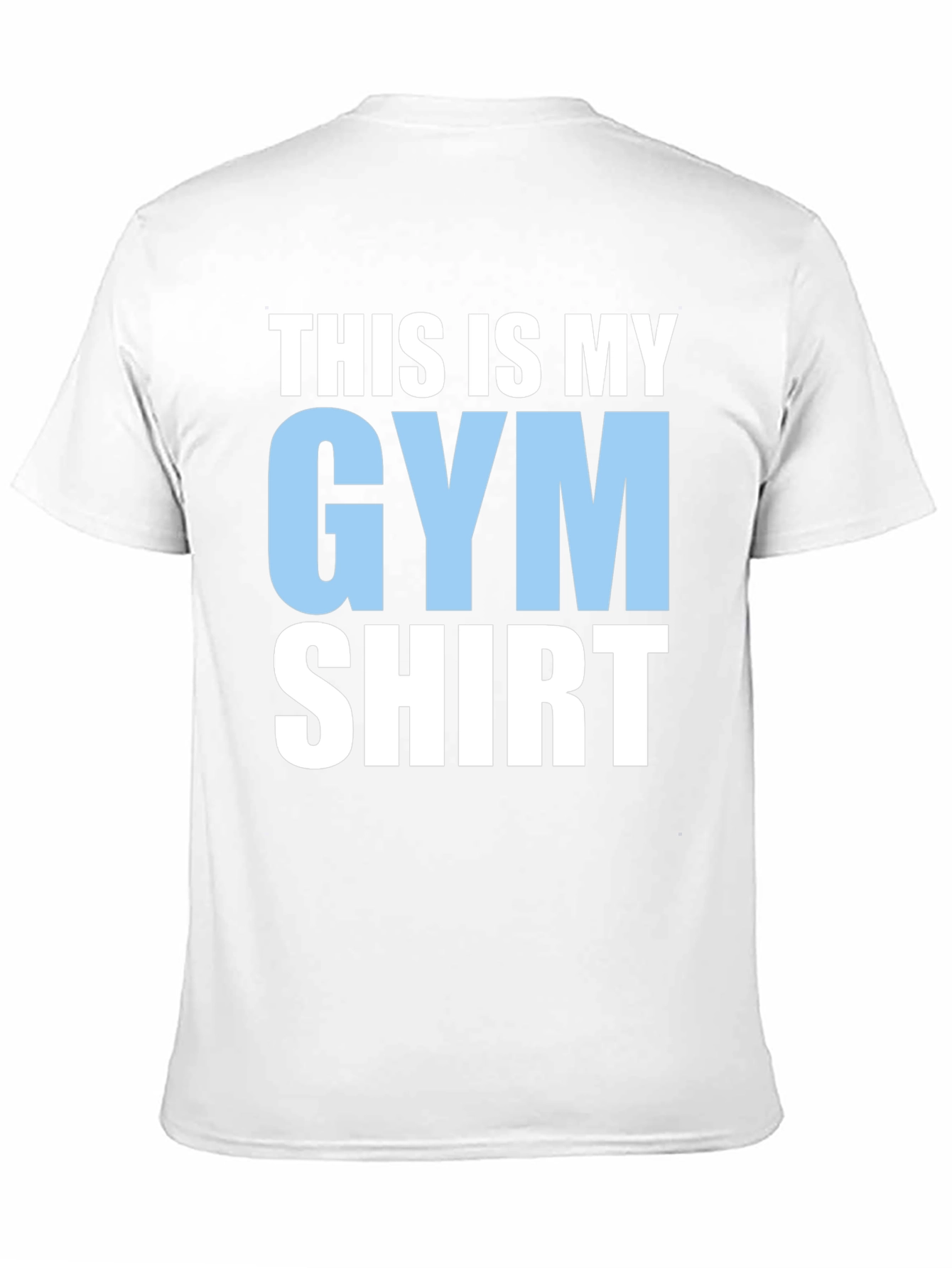 Black Gym Shirt: This Is My Gym Shirt view 11