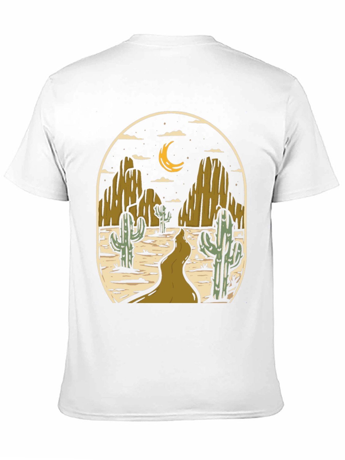 Black Desert Night Graphic Tee - Western Style view 11