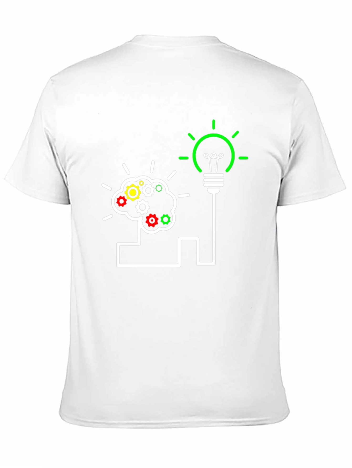 Black Brainstorming Idea T-Shirt view 11