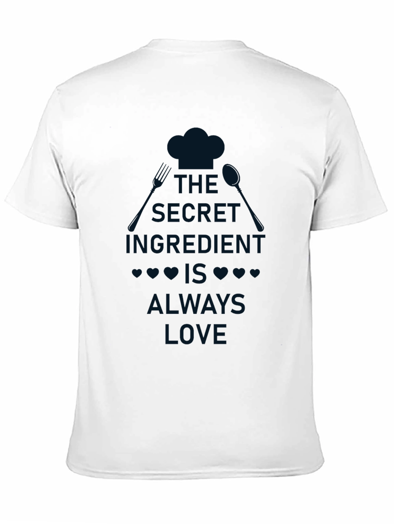 Black Secret Ingredient Love T-Shirt view 11