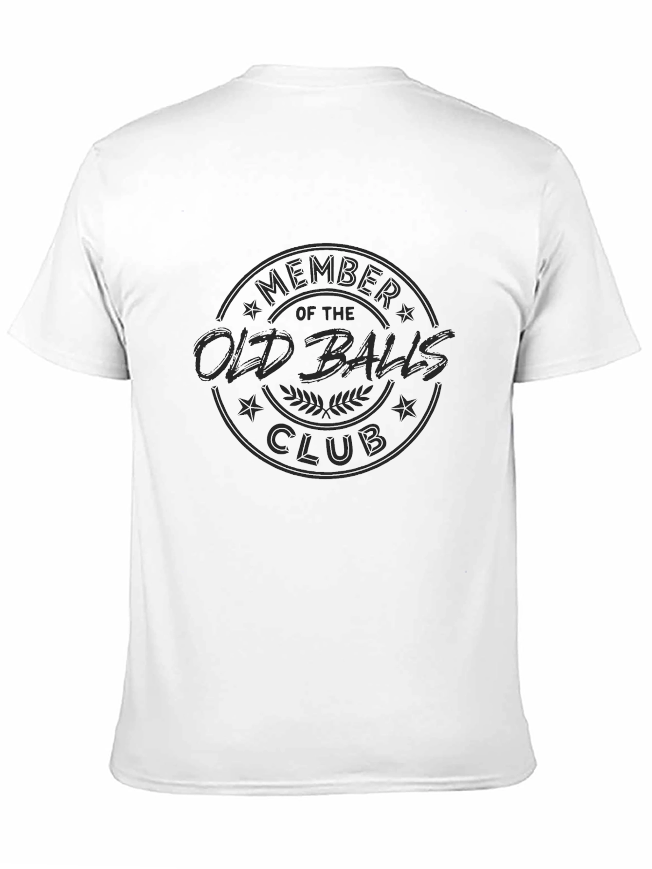 Black Member of the Old Balls Club T-Shirt view 11