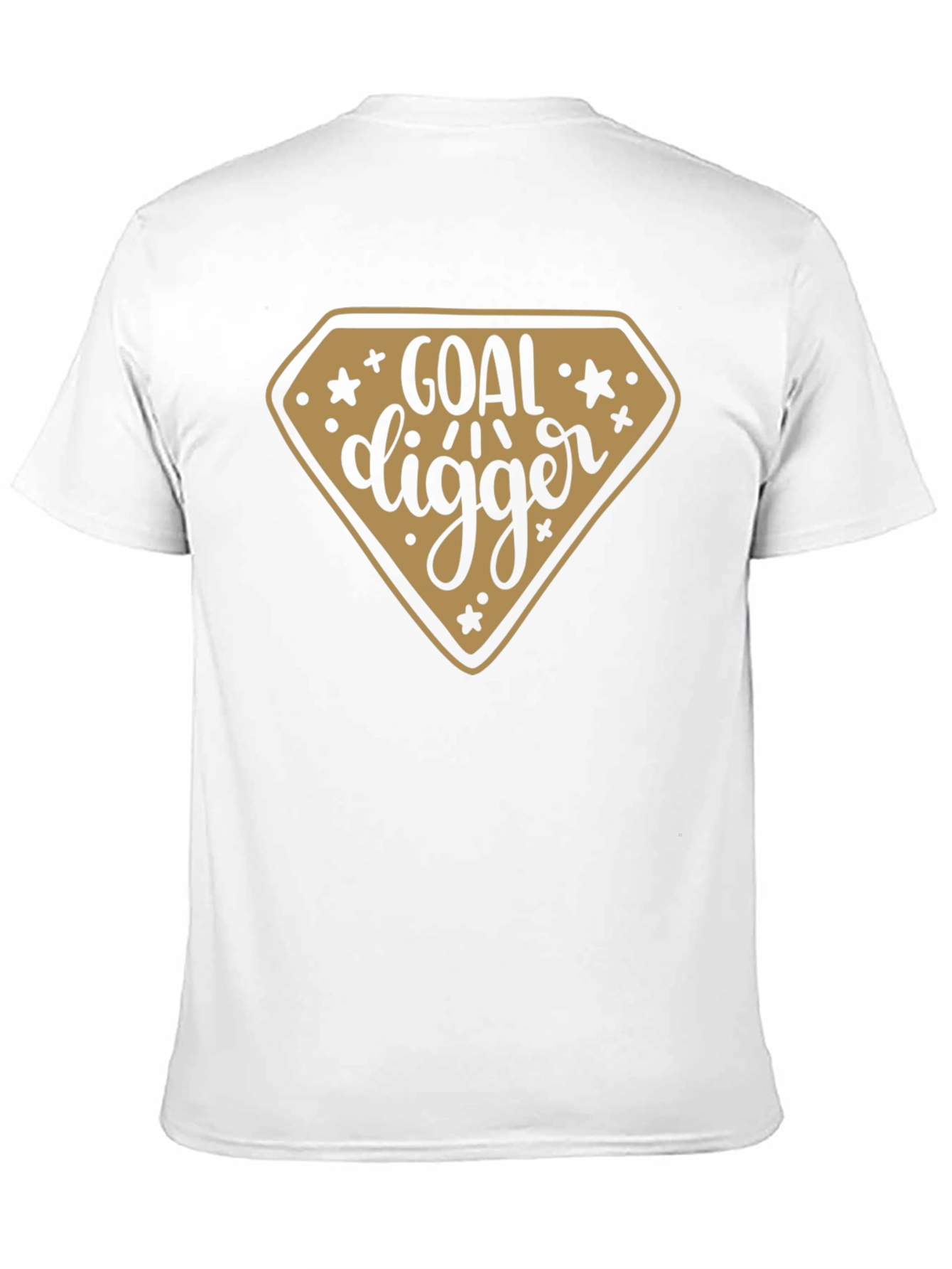 Black Goal Digger Graphic T-Shirt - Black view 11