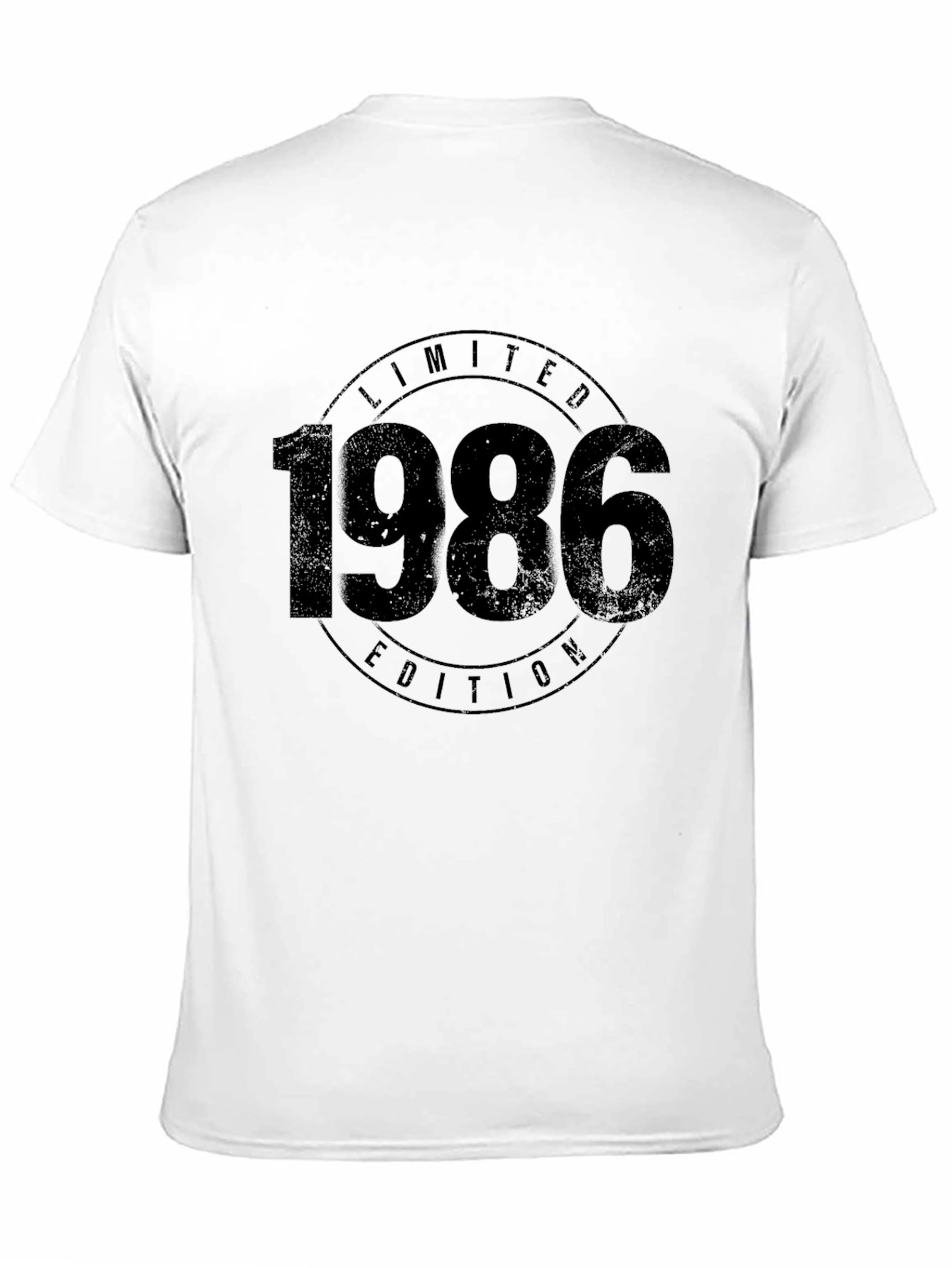 Black Limited Edition 1986 Graphic Tee - Vintage Style view 11