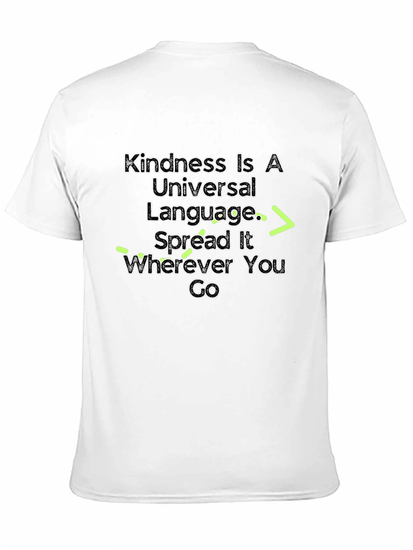 Black Kindness Is A Universal Language T-Shirt view 11