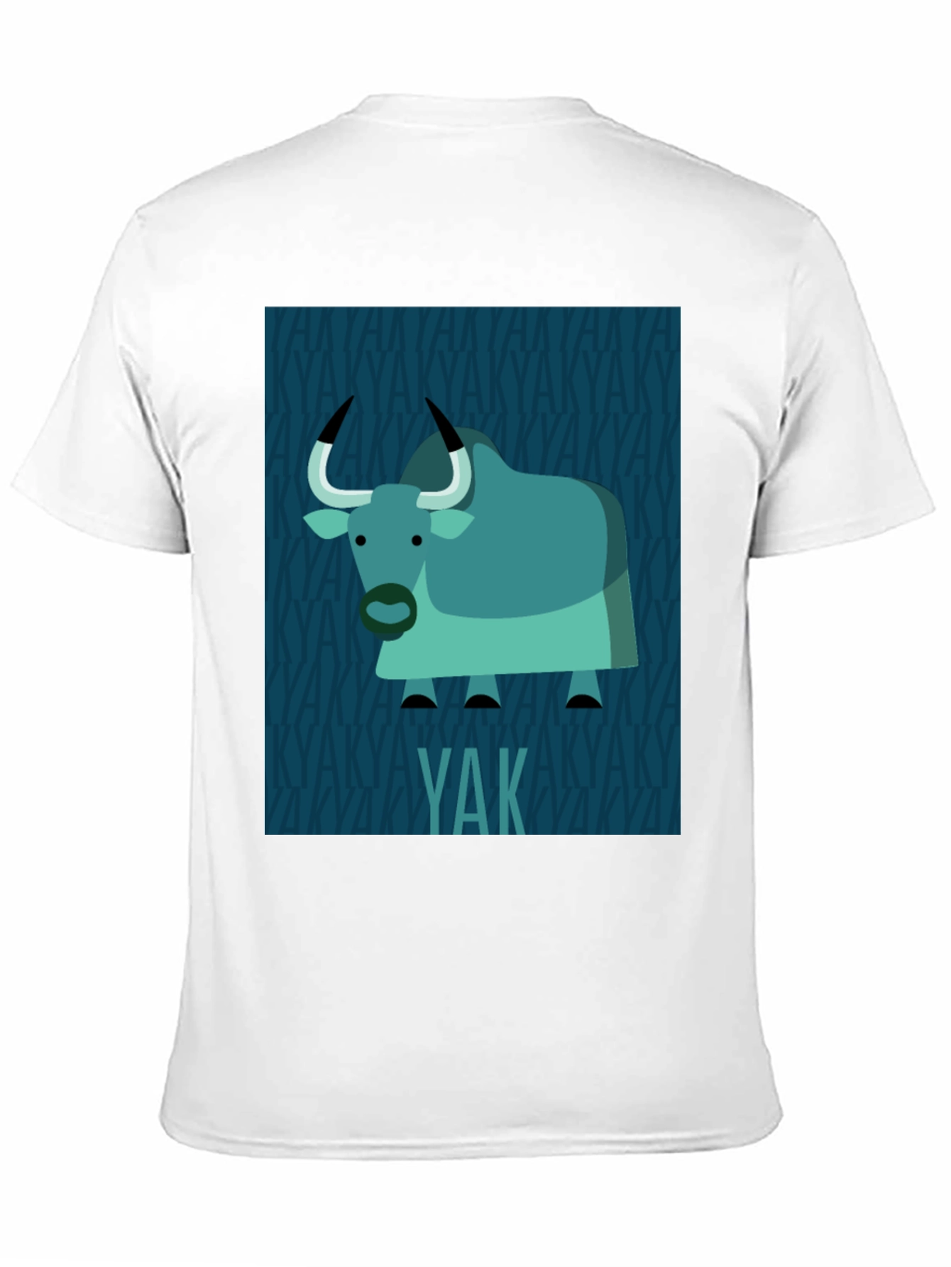 Black Yak Graphic Print T-Shirt - Black view 11