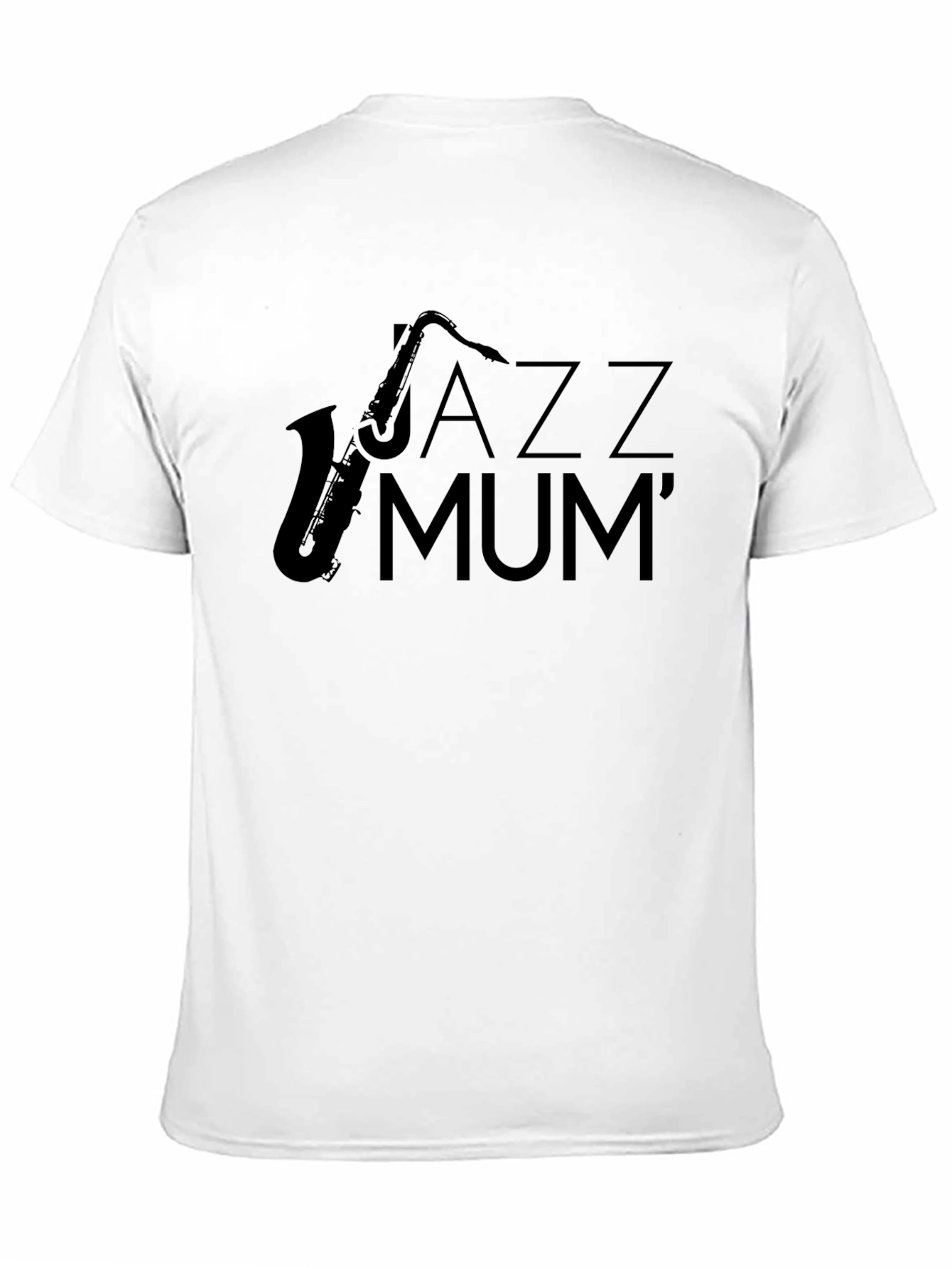 Black Jazz Mum Black T-Shirt - Stylish Music Lover Apparel view 11