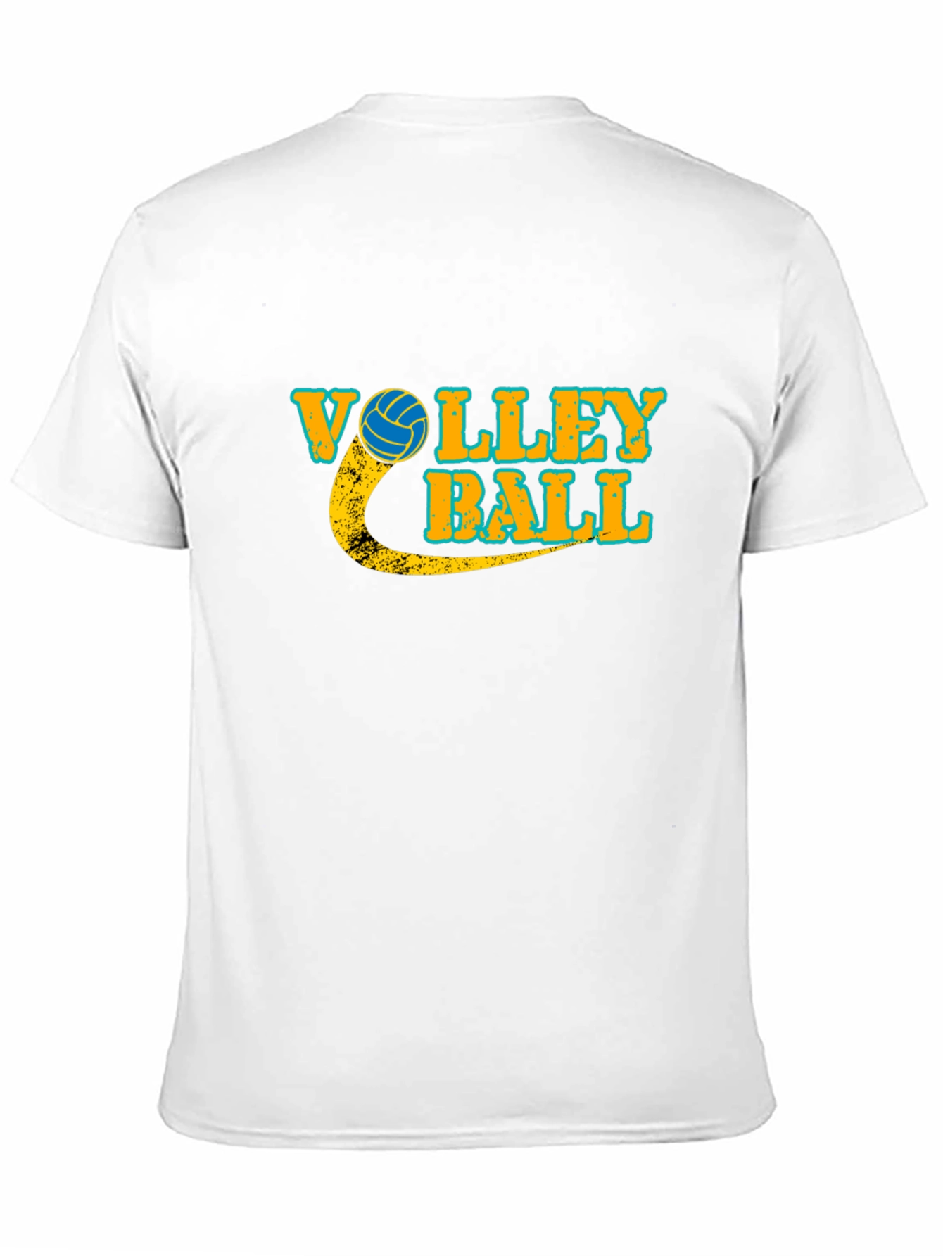 Black Volleyball Graphic Tee - Sporty Unisex T-Shirt view 11
