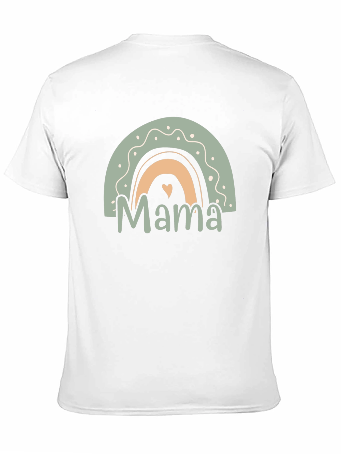 Black Mama Rainbow Graphic Tee - Black Cotton Blend view 11
