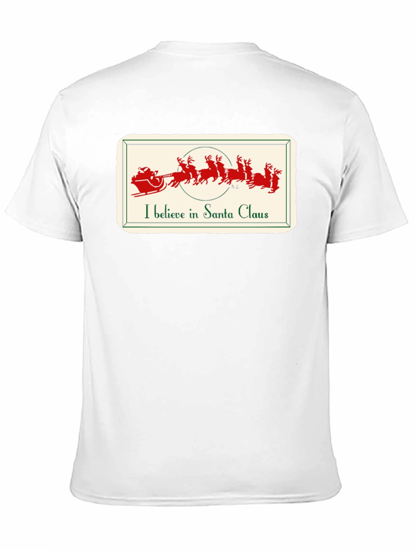 Black Santa Claus Holiday Tee view 11