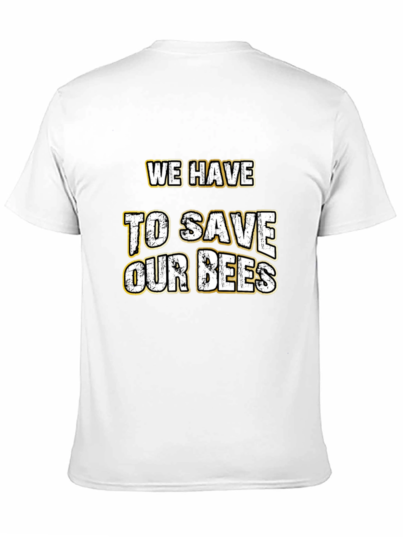 Black Save Our Bees Graphic Tee view 11