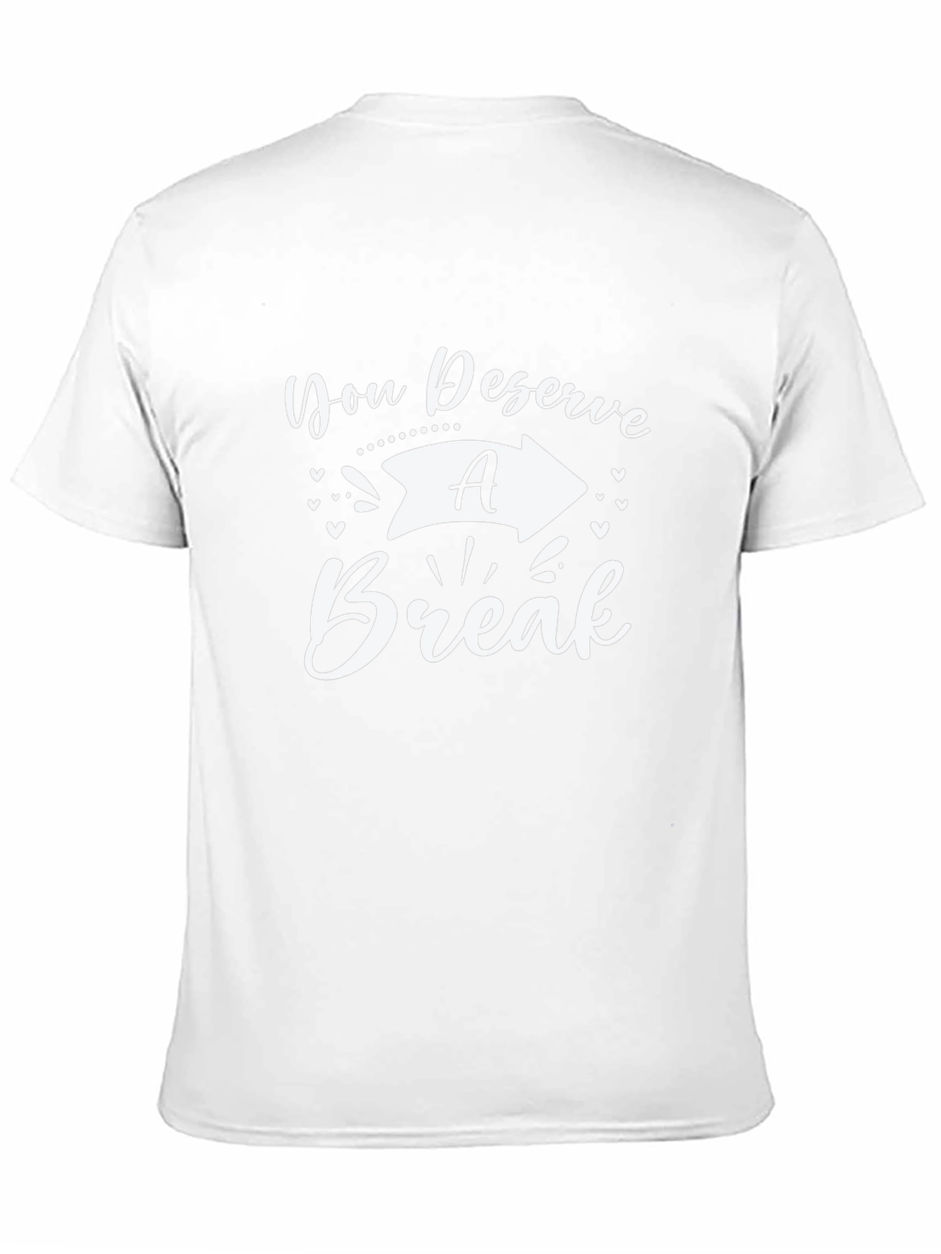 Black You Deserve A Break Graphic Tee - Relaxing Comfort view 11