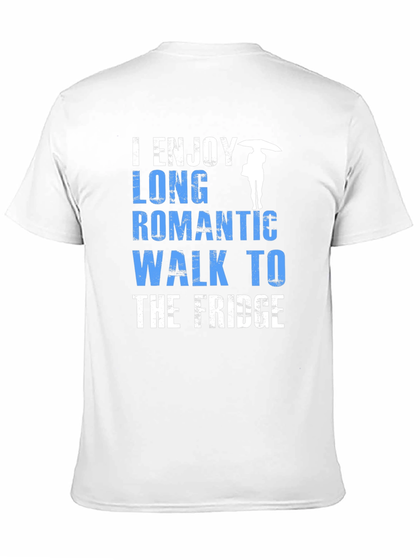 Black Humorous "Fridge Walk" Graphic Tee view 11