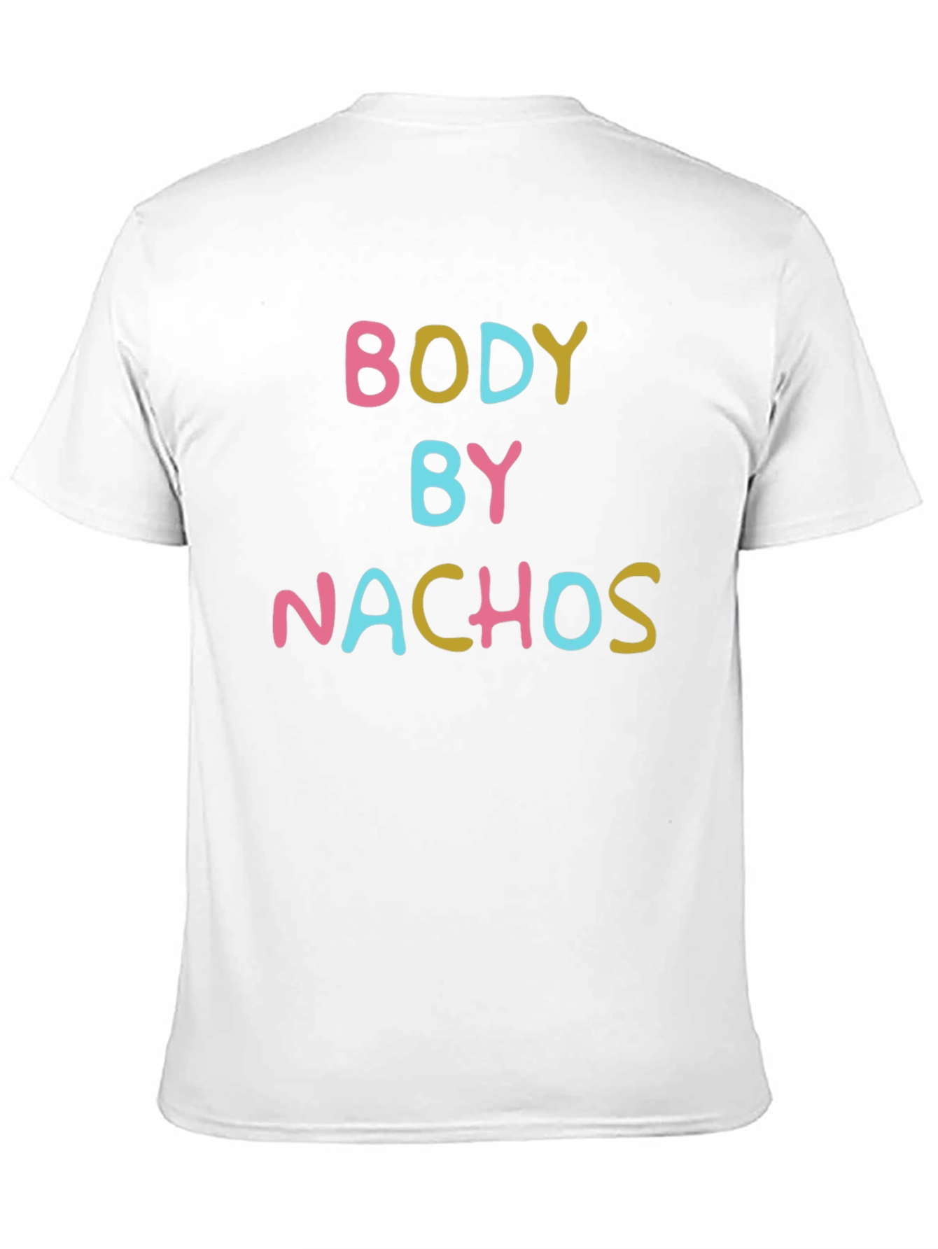 Black Body By Nachos T-Shirt - Funny Foodie Tee view 11