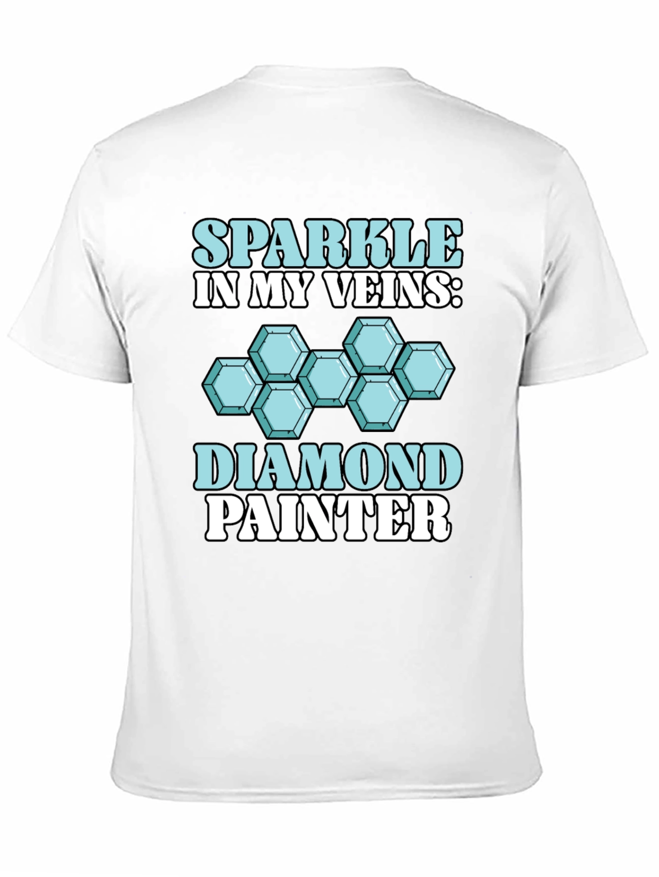 Diamond Painter T-Shirt: Sparkle in My Veins - 11