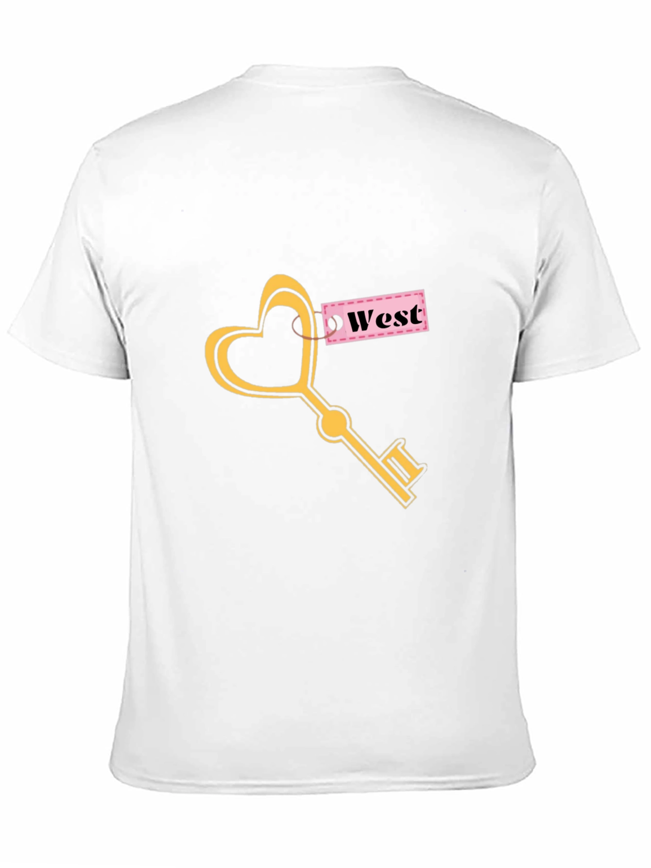 Black Heart Key West Graphic T-Shirt - Stylish Unisex Tee view 11