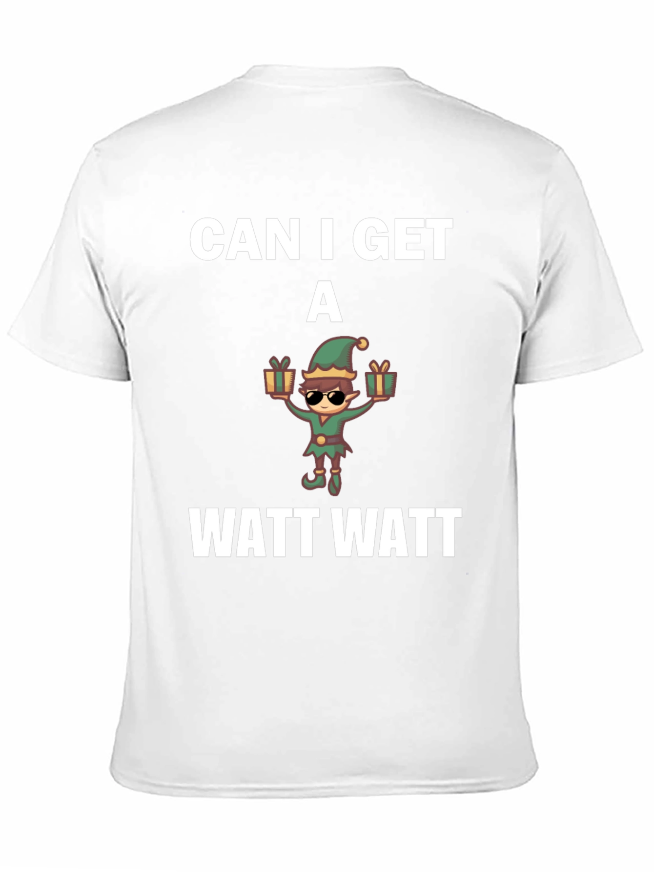 Black Can I Get A Watt Watt T-Shirt view 11