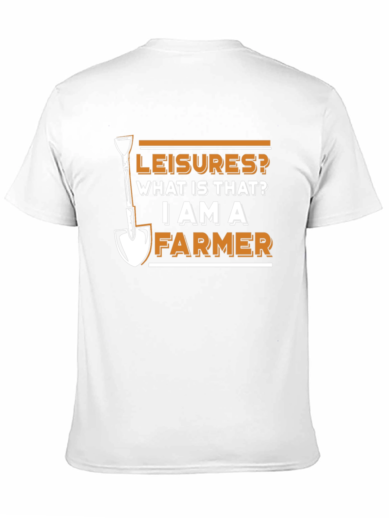 Black Leisures? I Am A Farmer Graphic T-Shirt view 11