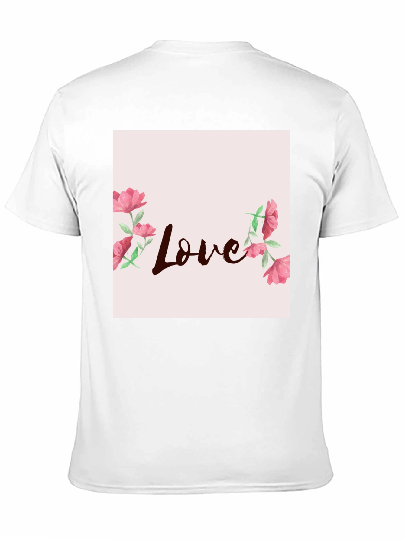 Black Floral Love Graphic Tee - Stylish Casual Wear view 11