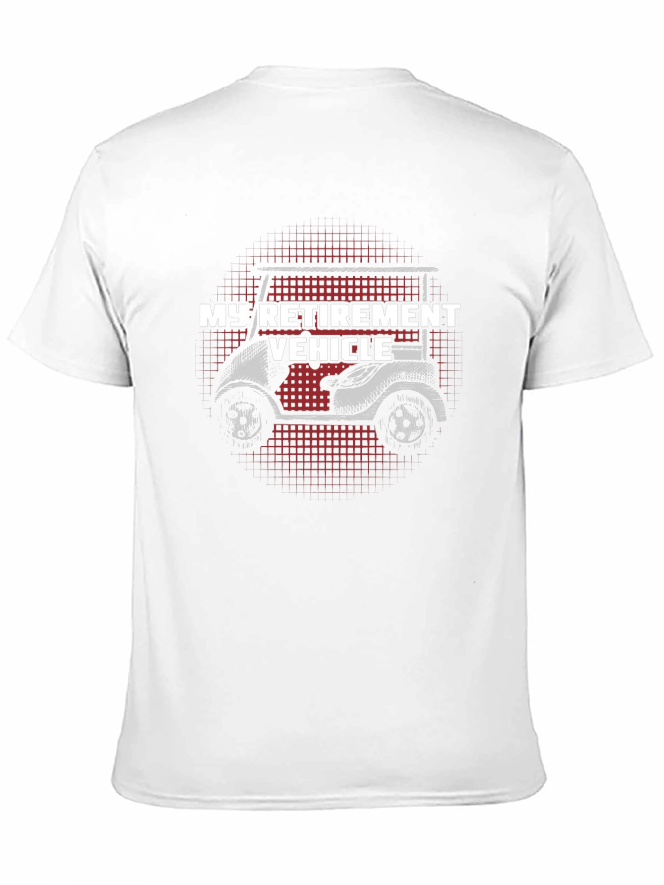 Black Retirement Vehicle Golf Cart T-Shirt view 11