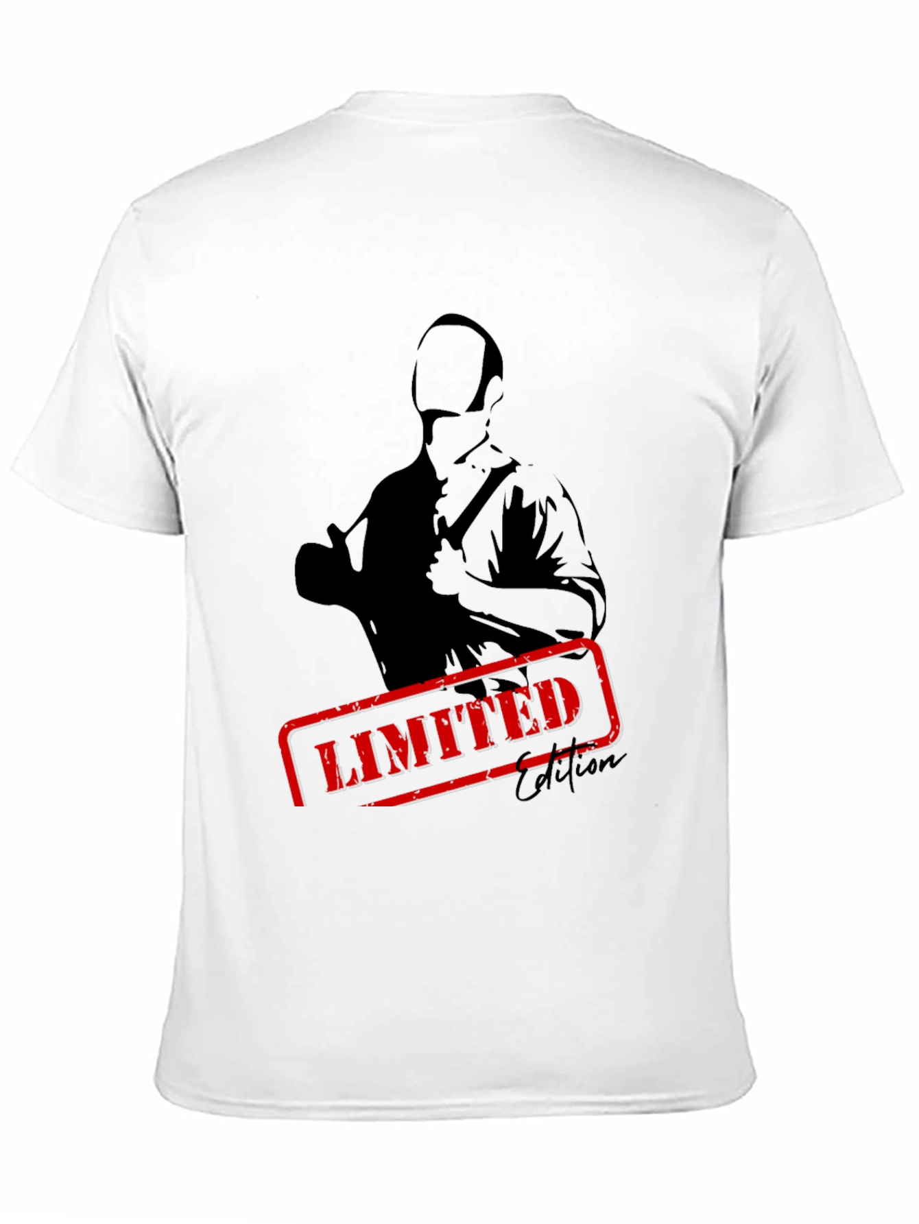 Black Limited Edition Graphic Print T-Shirt view 11