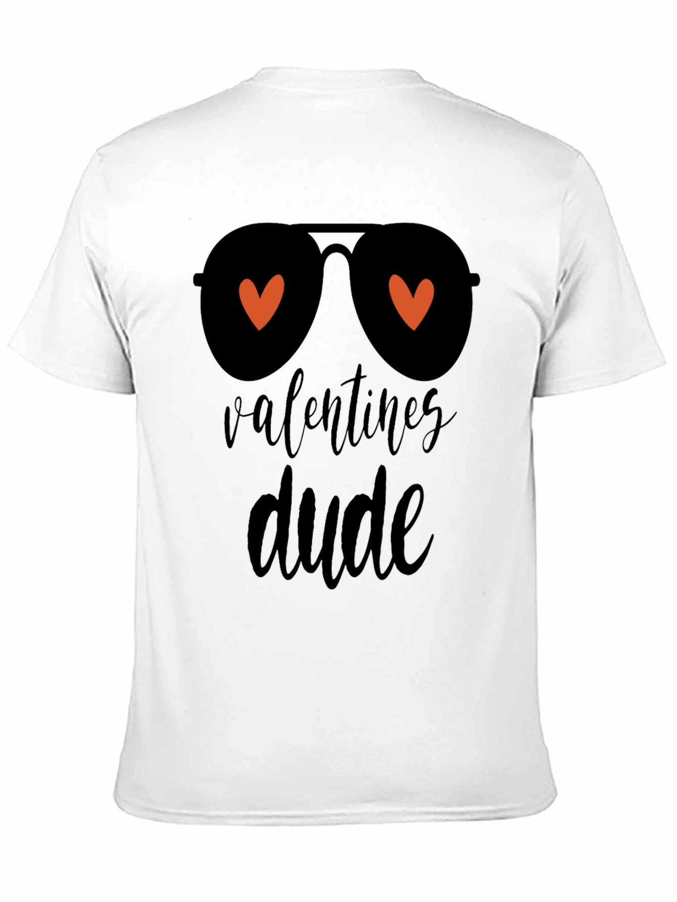 Black Valentine's Dude Graphic Tee - Black Casual Shirt view 11