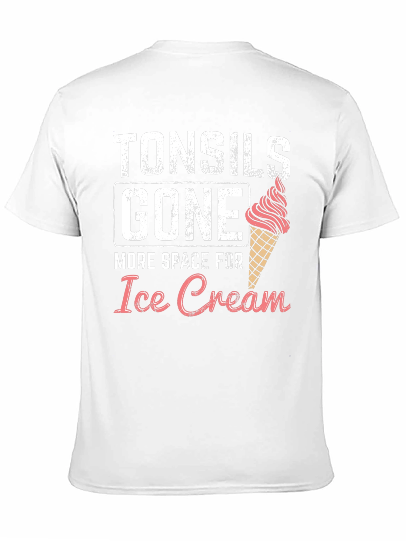 Black Tonsils Gone - Ice Cream T-Shirt view 11