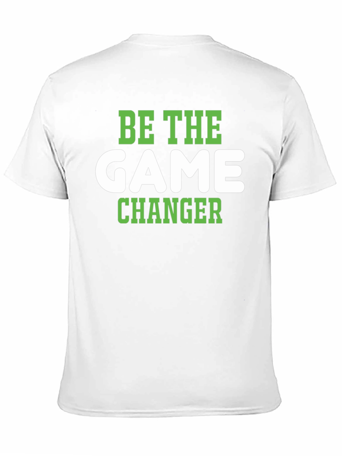 Black Be The Game Changer T-Shirt view 11