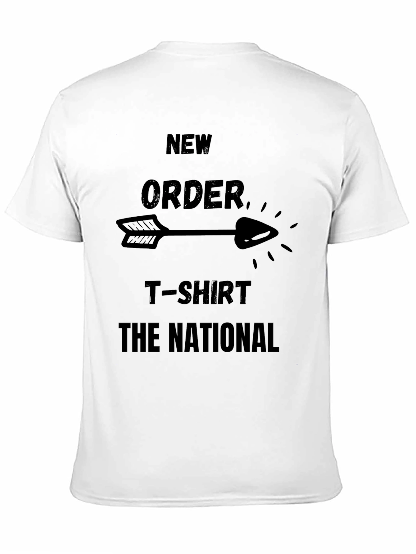 Black New Order T-Shirt - The National view 11