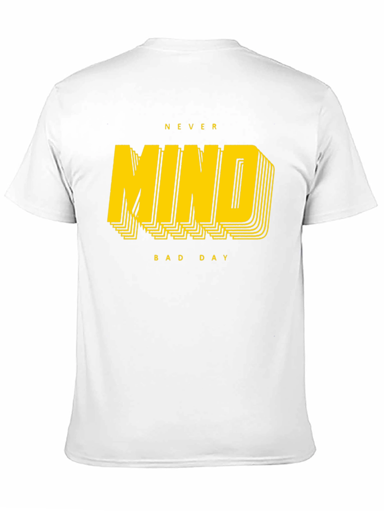Black Never Mind Bad Day Graphic Tee view 11