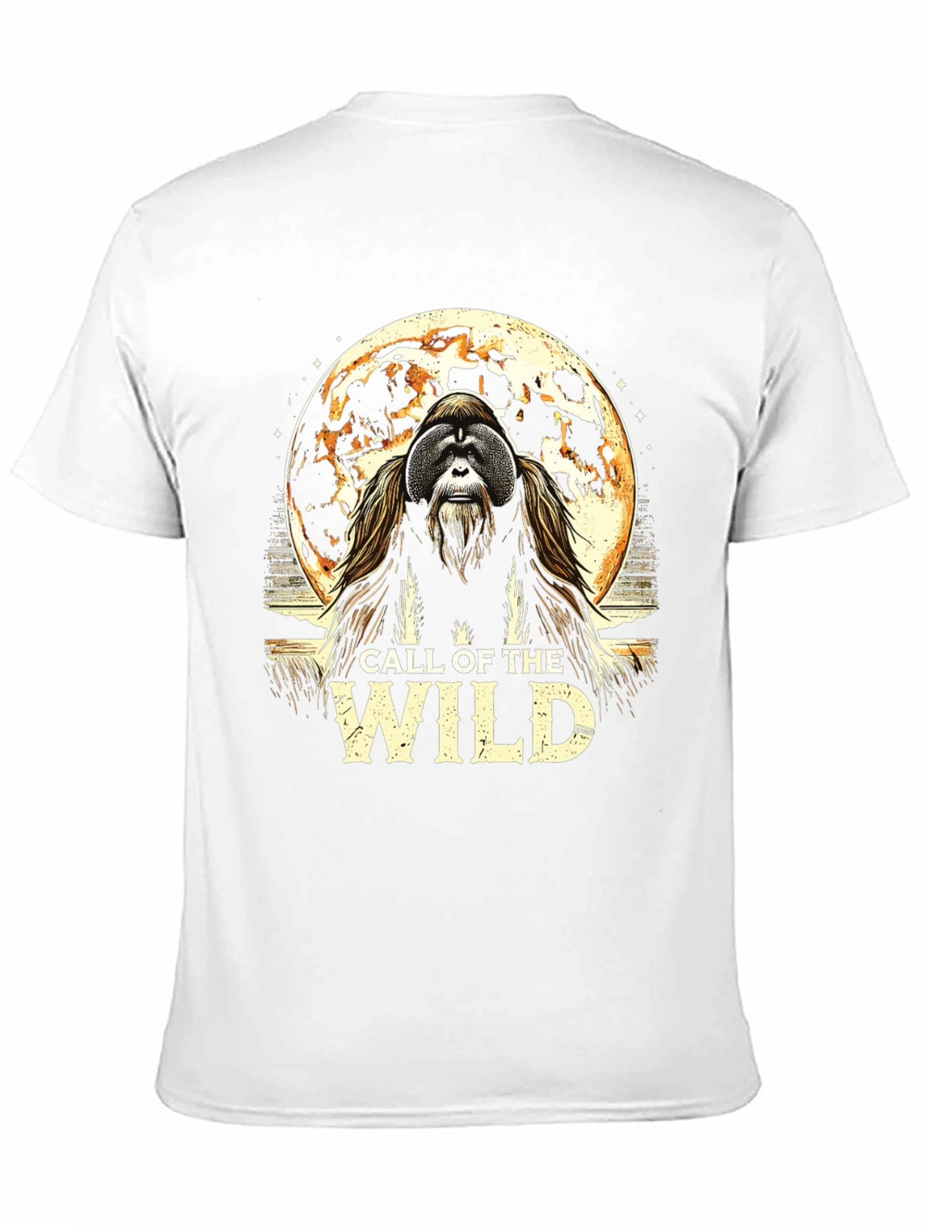 Black Call of the Wild Graphic Tee view 11