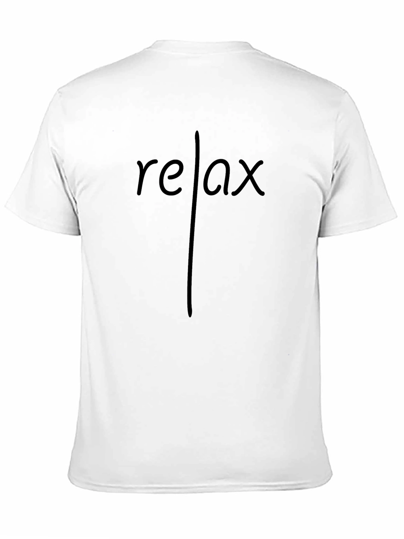 Black Relax T-Shirt - Casual Comfort view 11