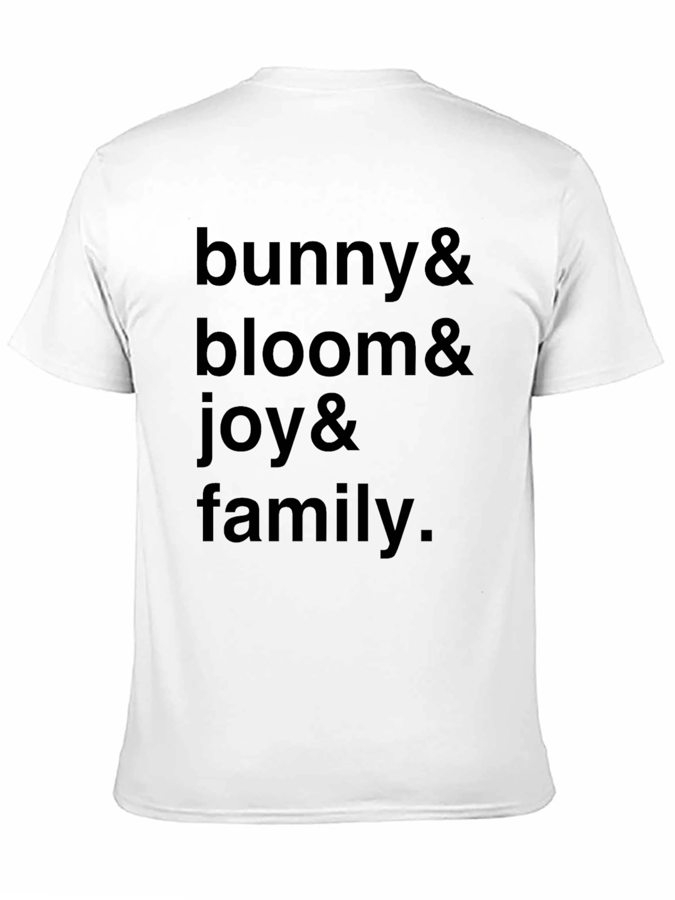 Bunny Bloom Joy Family Graphic Tee - Unisex Casual Shirt - 11
