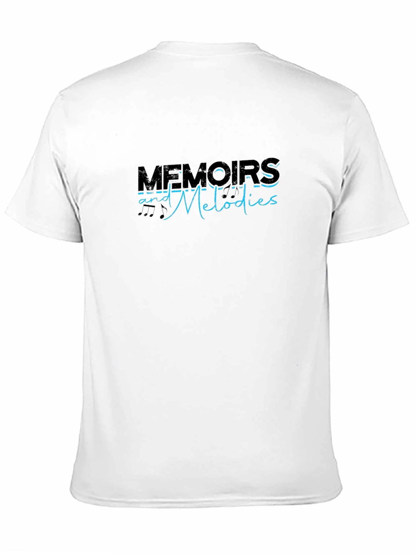 Black Memoirs & Melodies Black T-Shirt view 11