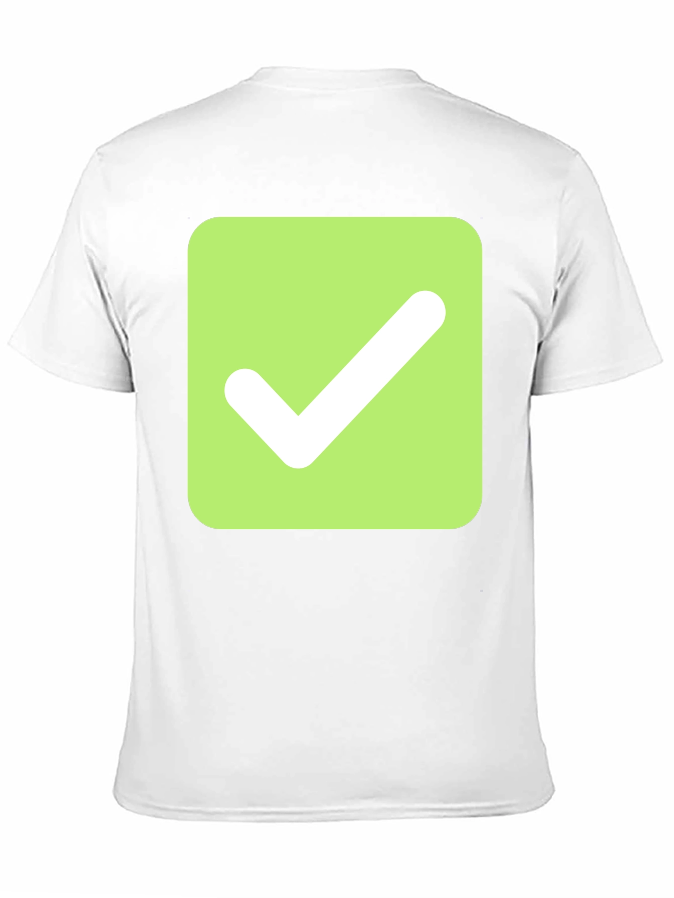 Black Checkmark Graphic Tee - Modern & Stylish view 11