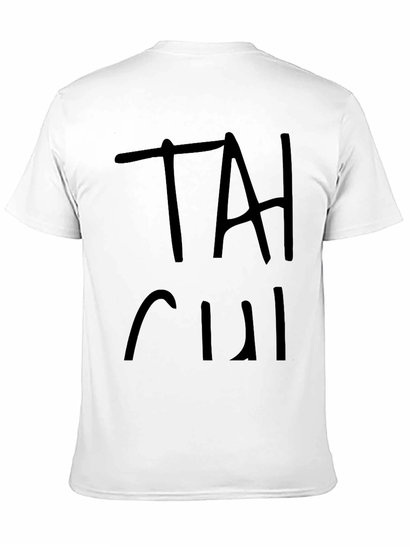 Black Black "TAI CHI" Graphic Print T-Shirt view 11
