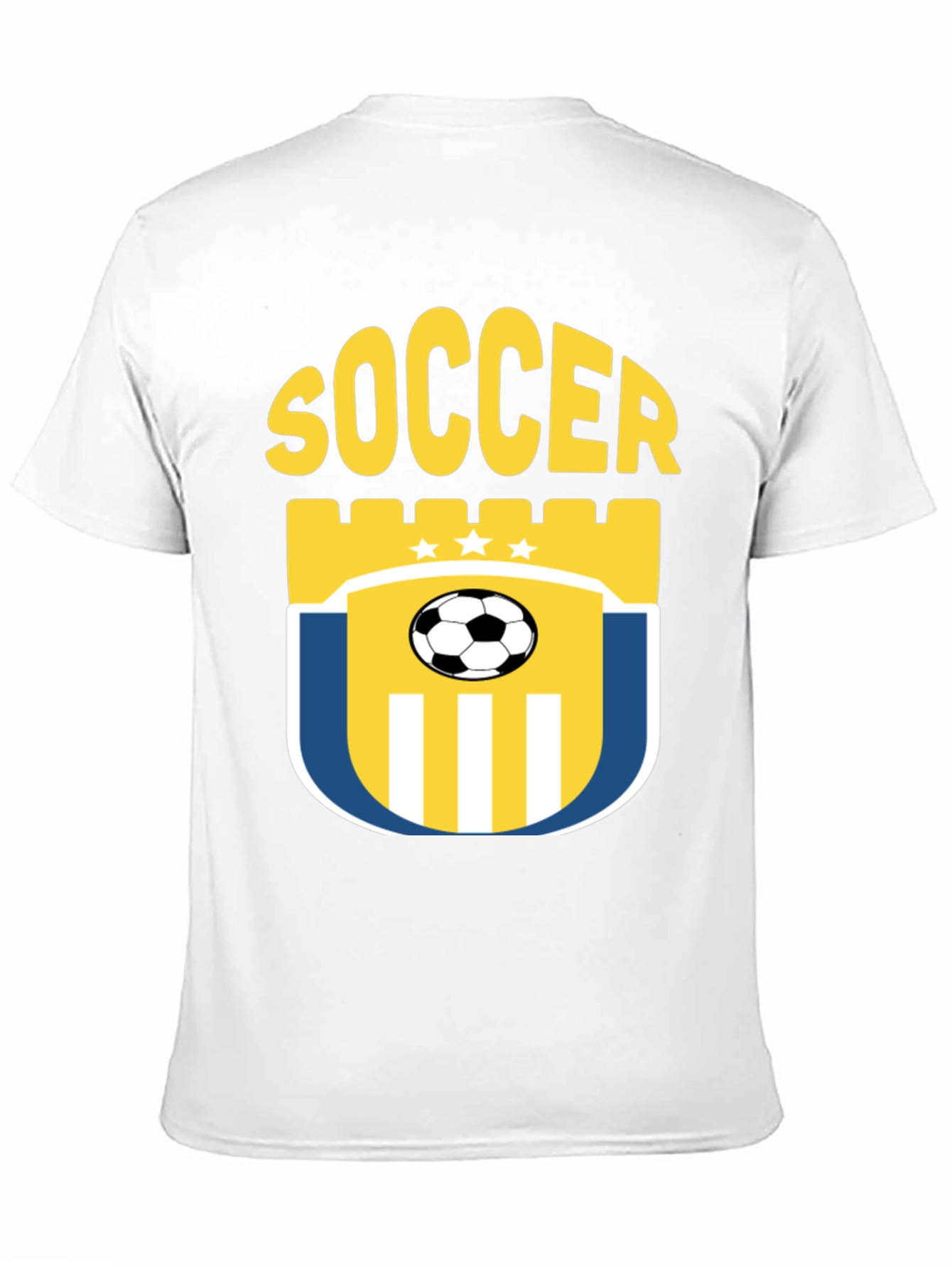 Black Soccer Graphic T-Shirt - Black view 11