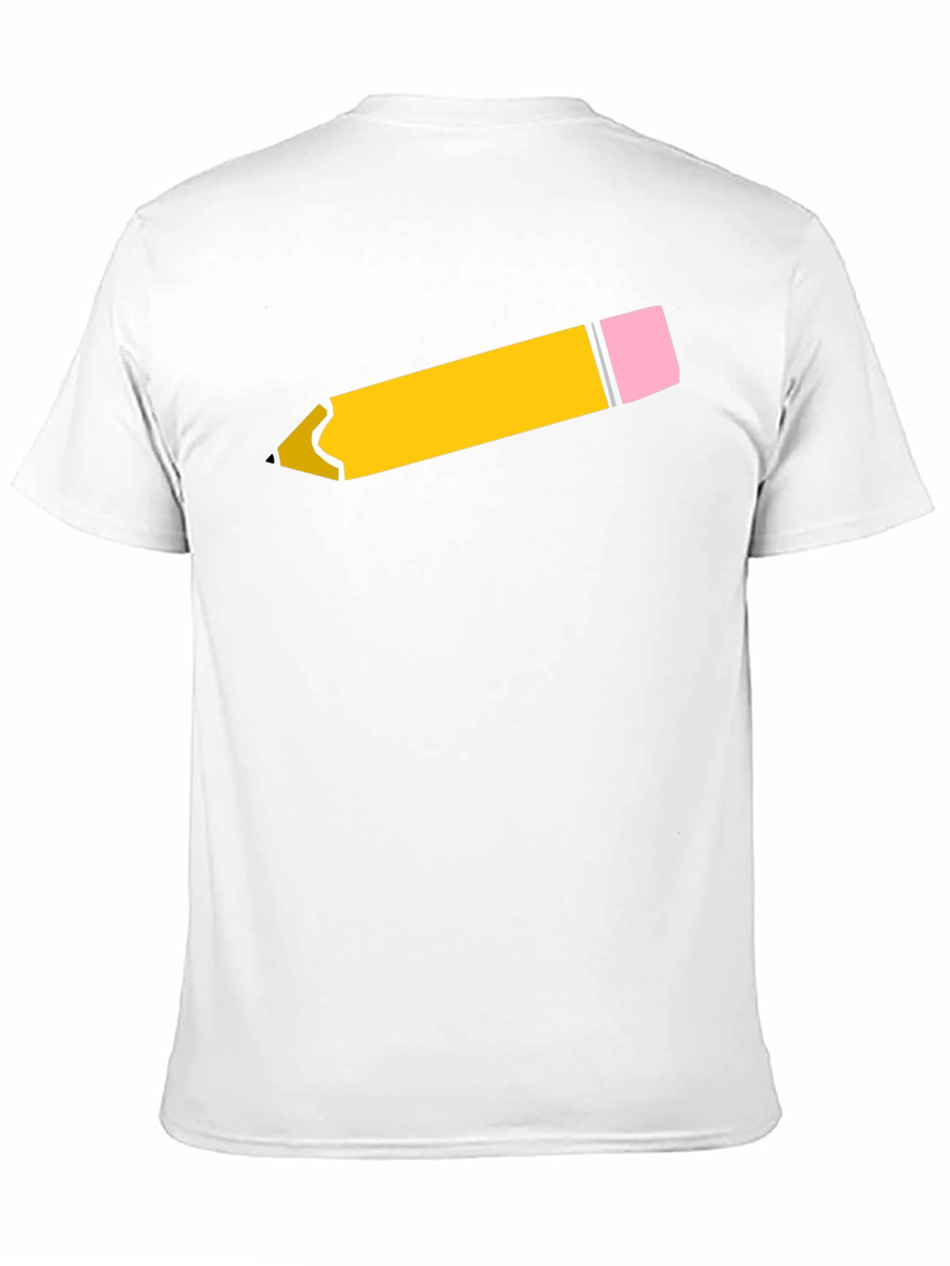 Black Pencil Graphic Black T-Shirt - Fun & Stylish! view 11