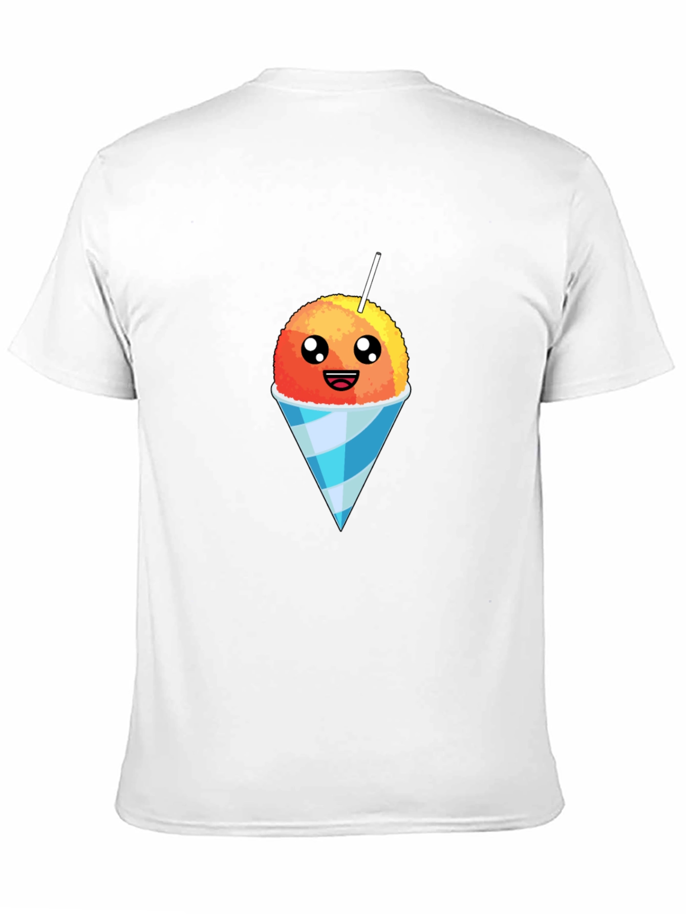 Black Snow Cone Graphic Tee - Sweet Treat Design view 11