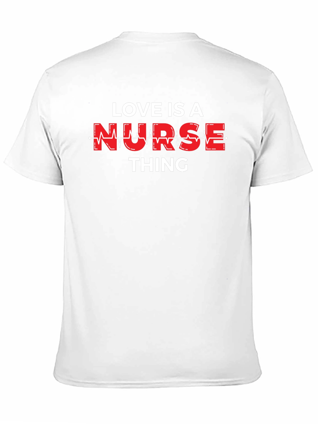 Black Love is a Nurse Thing T-Shirt - Black view 11