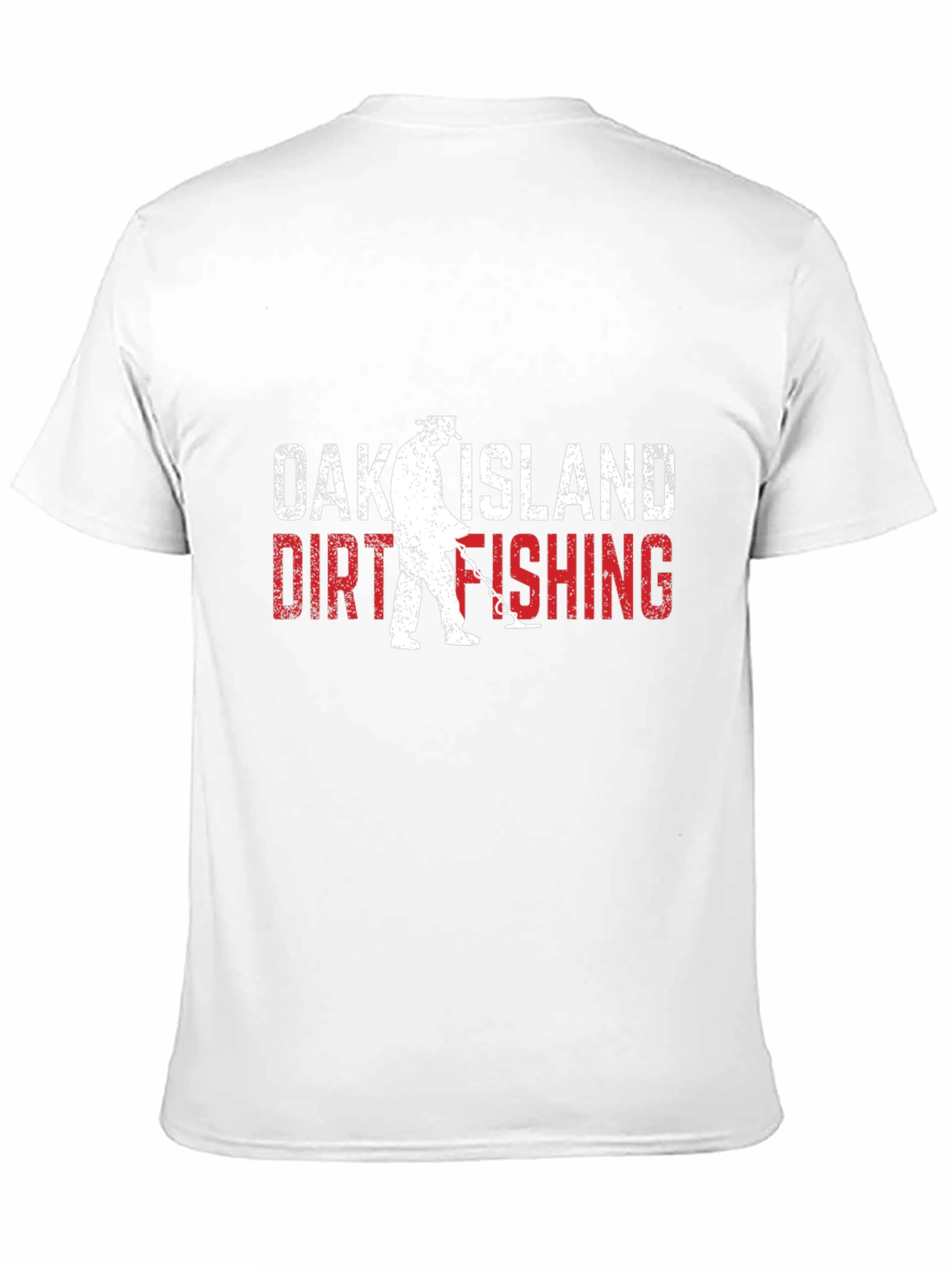 Black Oak Island Dirt Fishing T-Shirt view 11