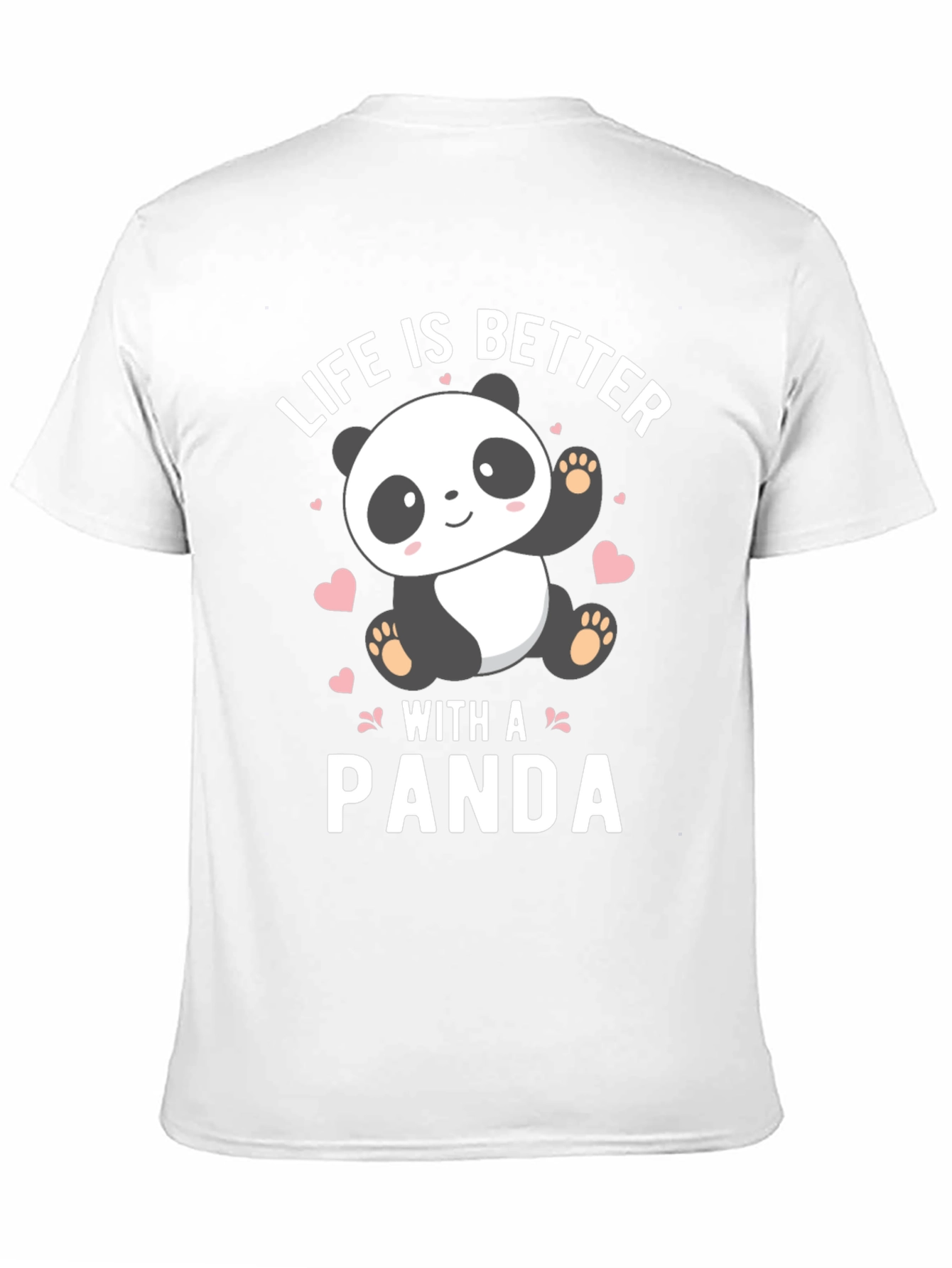 Black Life Is Better With A Panda T-Shirt view 11