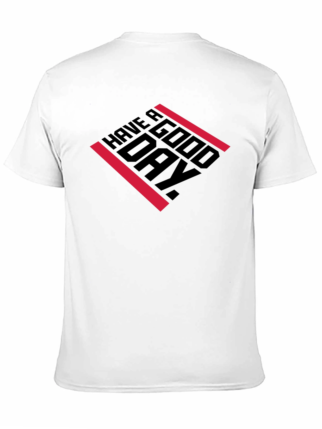 Black Have A Good Day Graphic Tee - Black view 11