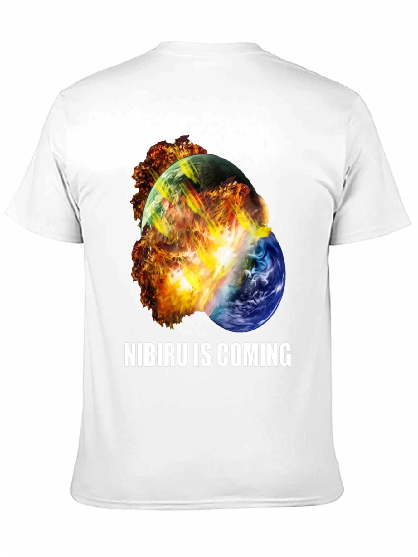 Black Nibiru is Coming Graphic Tee view 11