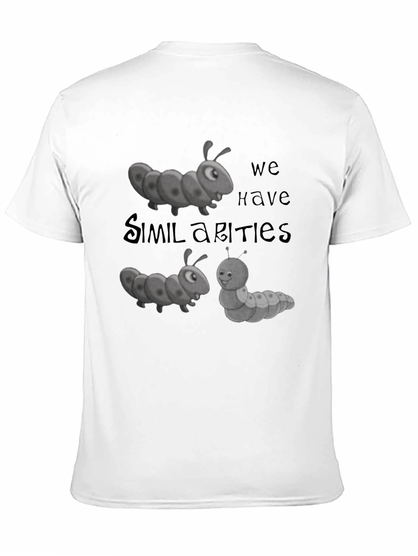 Black Caterpillar "Similarities" Graphic Tee view 11