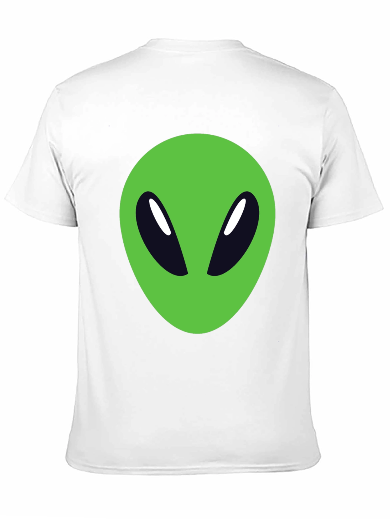 Black Alien Graphic Tee - Black Cotton Blend view 11