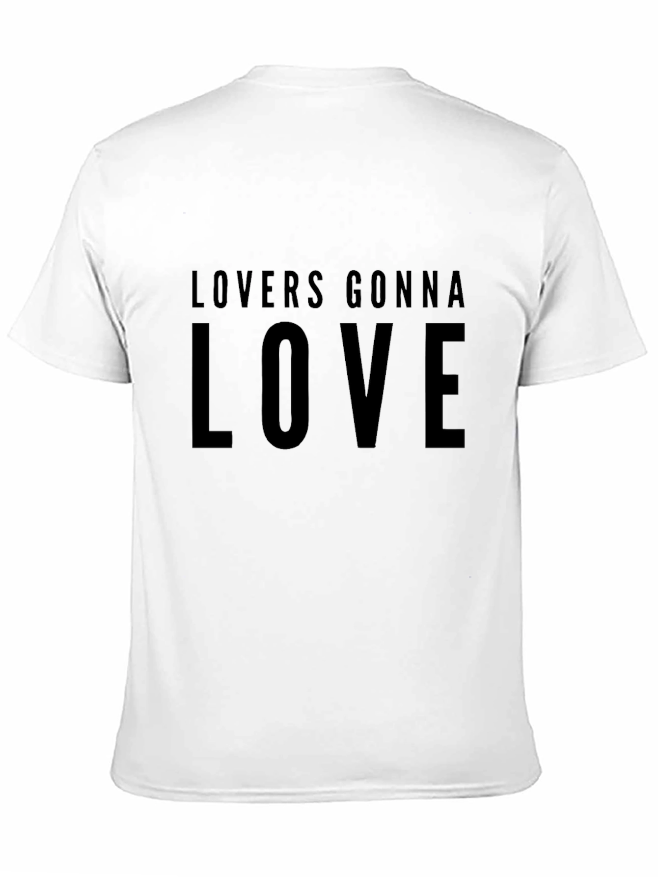 Black Lovers Gonna Love Graphic T-Shirt - Stylish Cotton Tee view 11